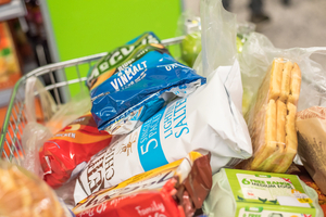 How a virtual “shopping basket” is used to calculate the rate of inflation